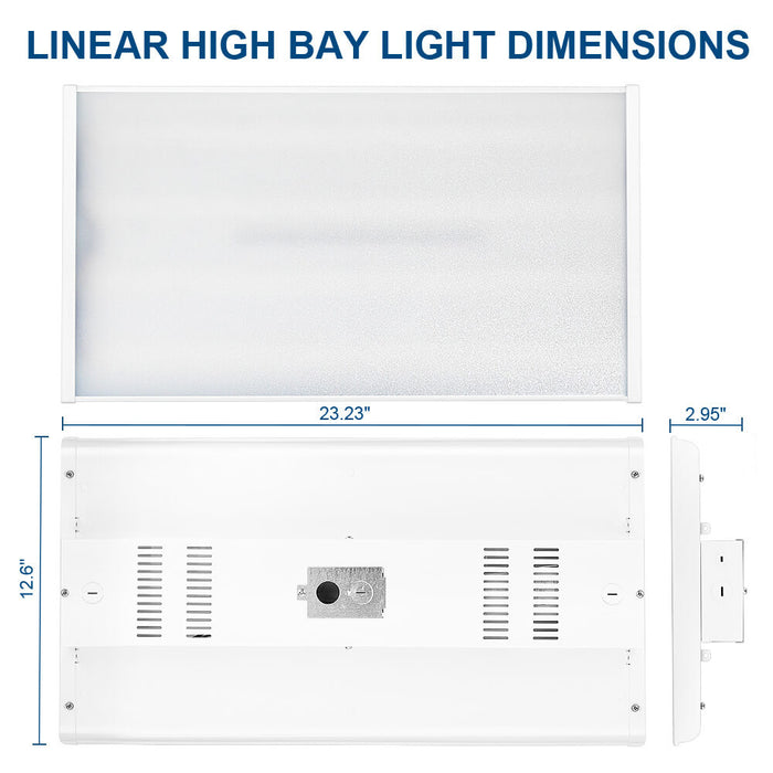 Dimensions of 165W LED Highbay light