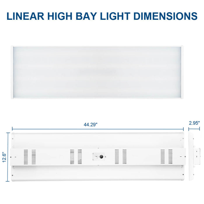 225W LED Linear Highbay Dimensions