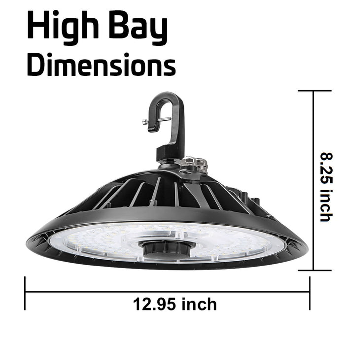UFO highbay product dimensions