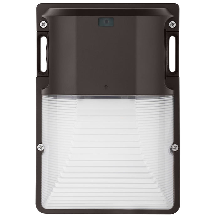 Konlite WM7 Mini LED Wall Pack Dark Bronze Fixture