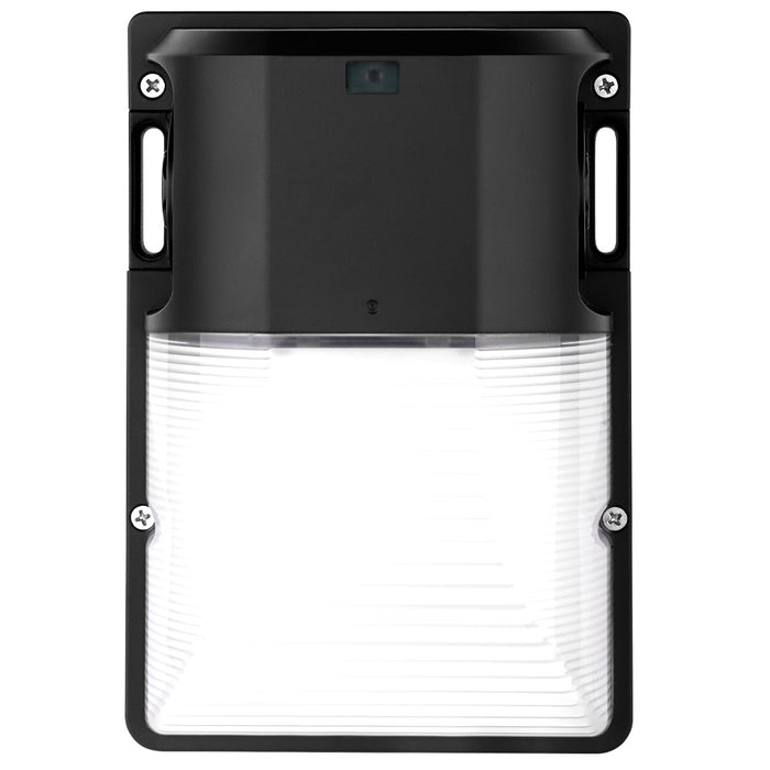 Konlite WM7 Mini LED Wall Pack Black Fixture