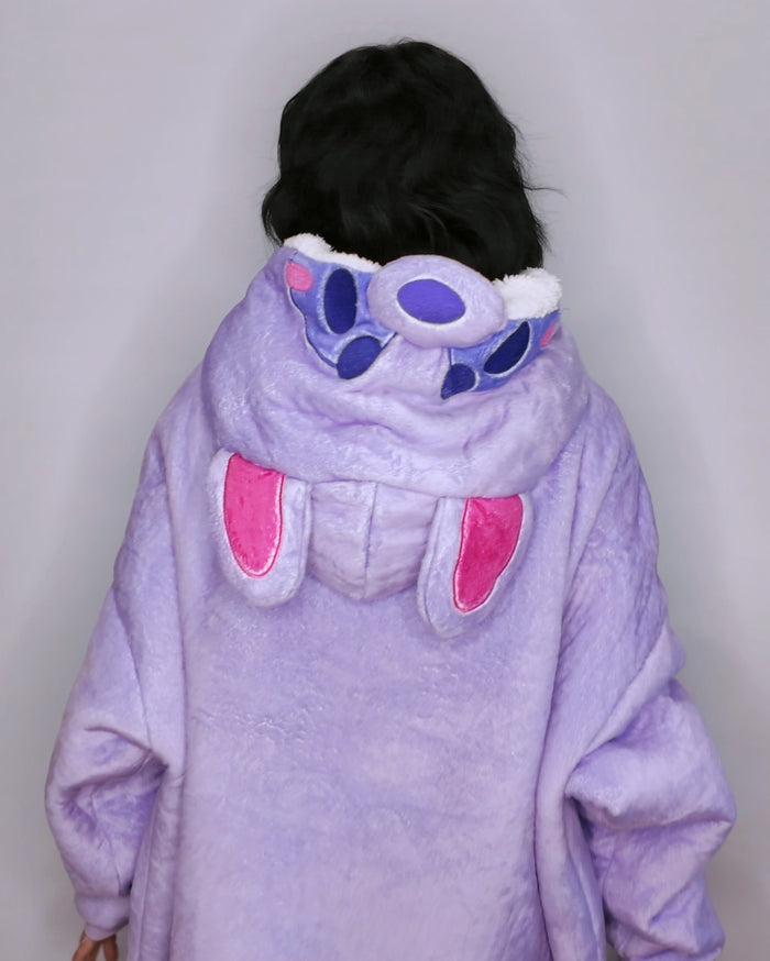Kuni the Raccoon Fleece Blanket Hoodie - PRE - ORDER - Koodle