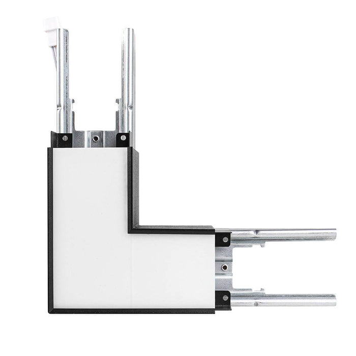 Black L-Shape Connector Use with Konlite Architectural Linear Light