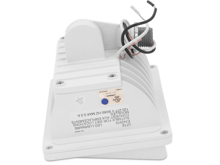 Howard Lighting White LED Outdoor Flood Light back view