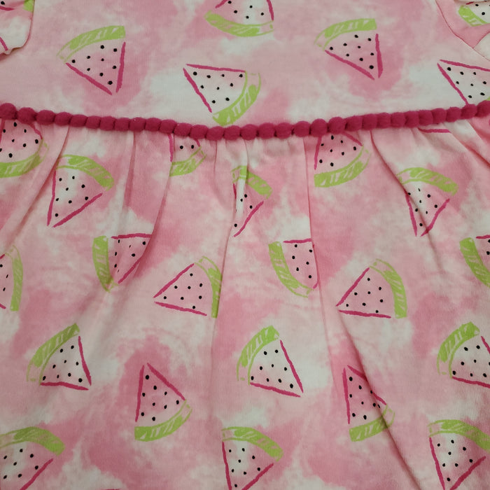 Little Me Watermelon Bodysuit Dress