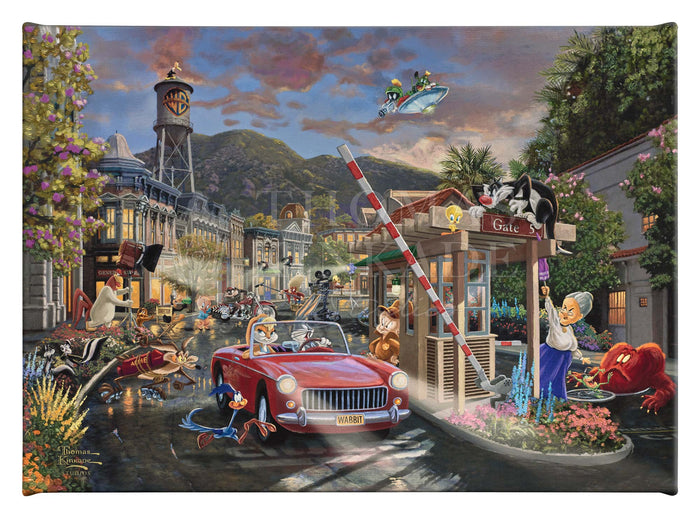 Looney Tunes&trade; - Backlot Shenanigans - 10" x 14" Gallery Wrapped Canvas
