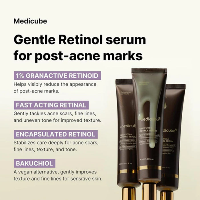 Medicube Deep Vita A Retinol Serum 30ml Tube