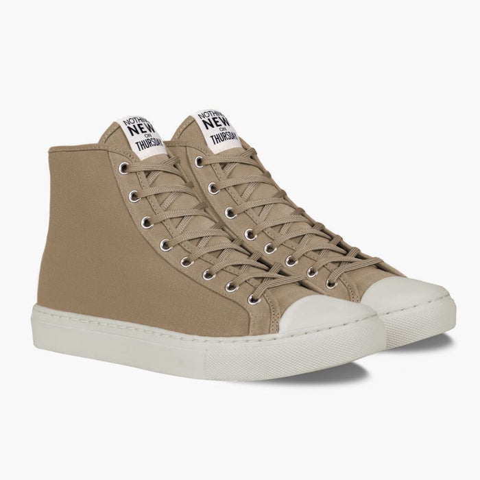 Men's Classic High Top | Field Tan x Off-White