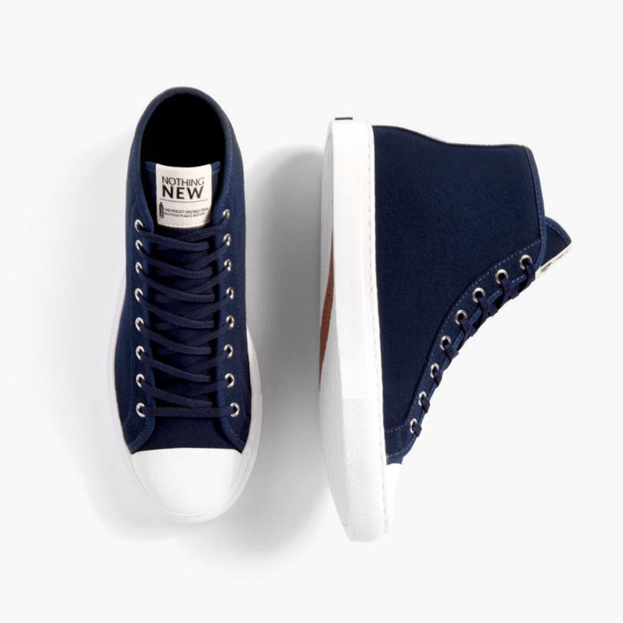 Men's Classic High Top | Navy x White