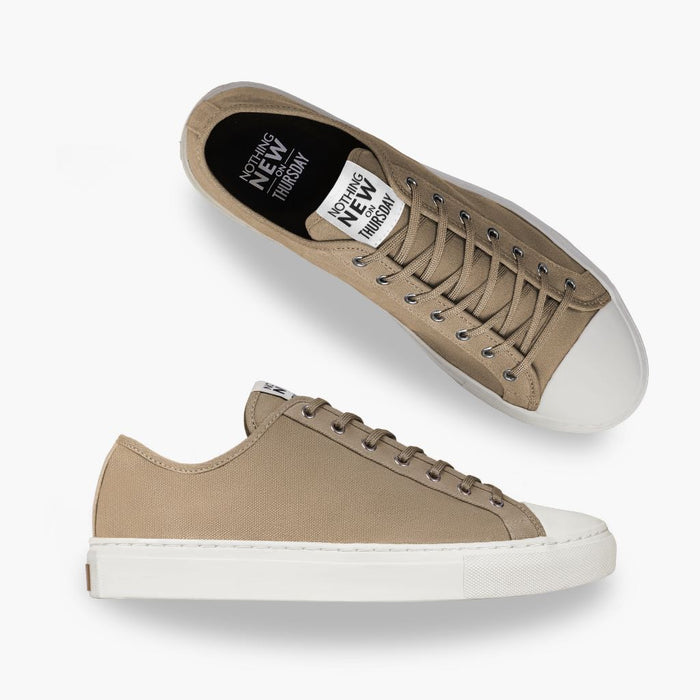 Men's Classic Low Top | Field Tan x Off-White