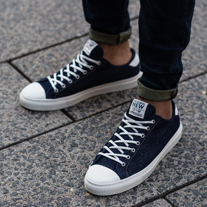 Men's Classic Low Top | Indigo x Off-White