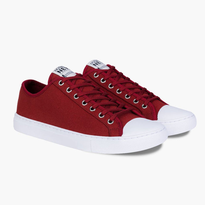 Men's Classic Low Top | Red x White
