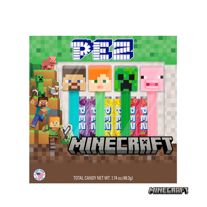 Minecraft Gift Set (Four Dispensers & Six Candy Refills)
