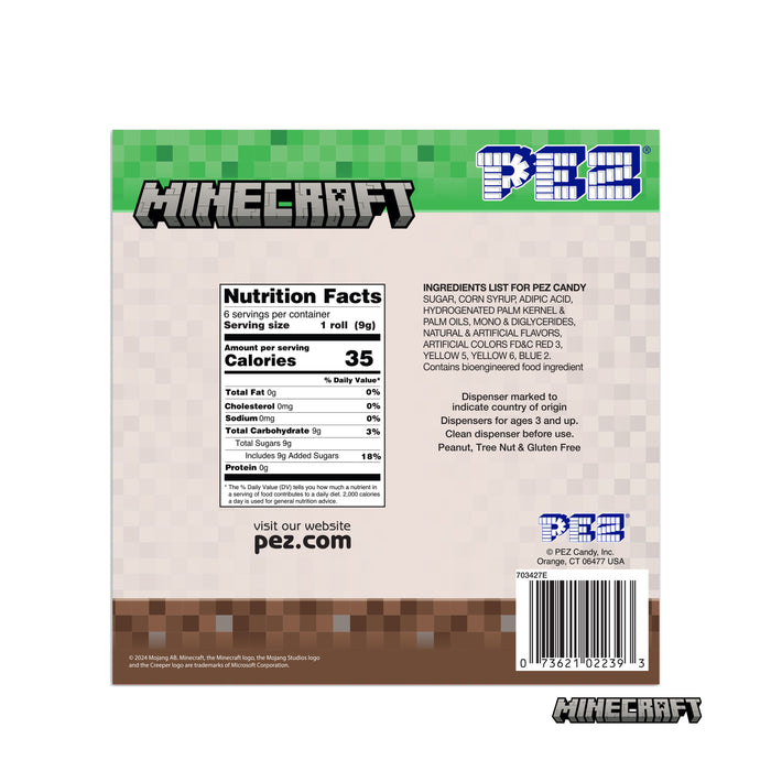 Minecraft Gift Set (Four Dispensers & Six Candy Refills)