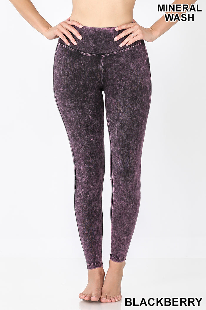 Mineral Wash Leggings