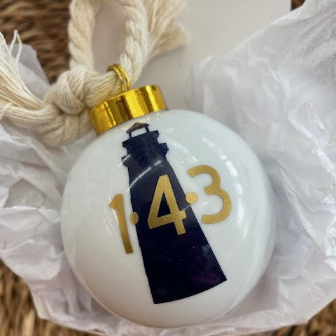Minot Lighthouse Ornament - 143