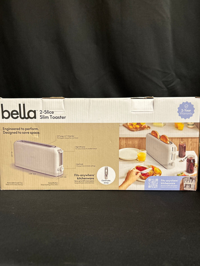 NIBBella 2-Slice Slim Toaster