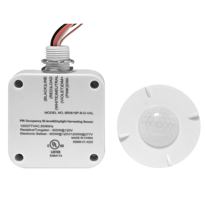 back of High bay Motion Sensor