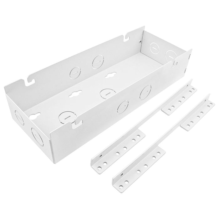 Inside view of Pendant Mounting box for konlite pavo series led linear high bay