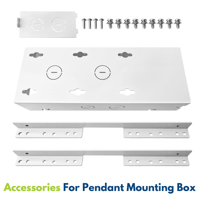 Pendant Mounting box for konlite pavo series led linear high bay