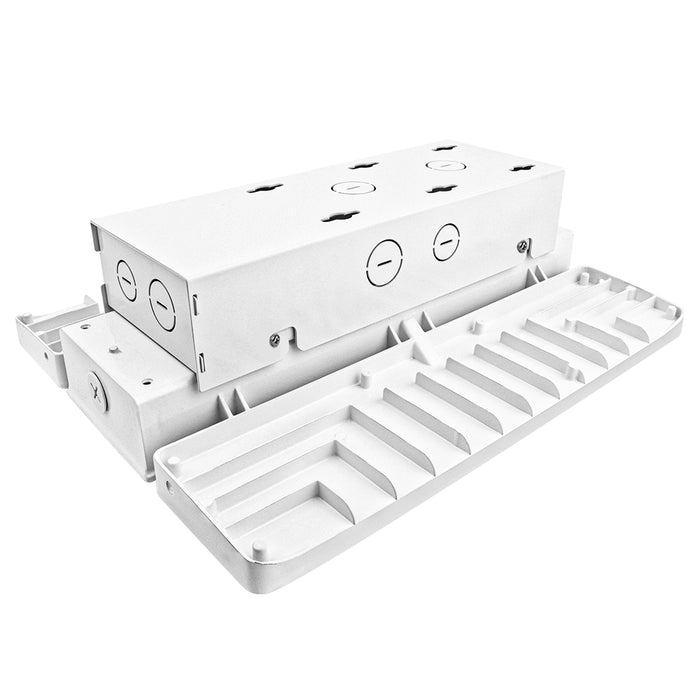 Installation of Pendant Mounting box for konlite pavo series led linear high bay