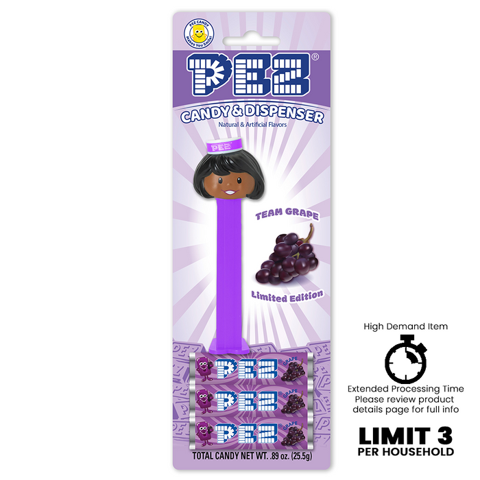 PEZ Presenter Girl Grape (PEZ Exclusive)