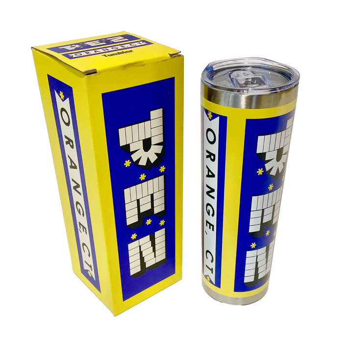 PEZ Retro Blue Stainless Steel Tumbler