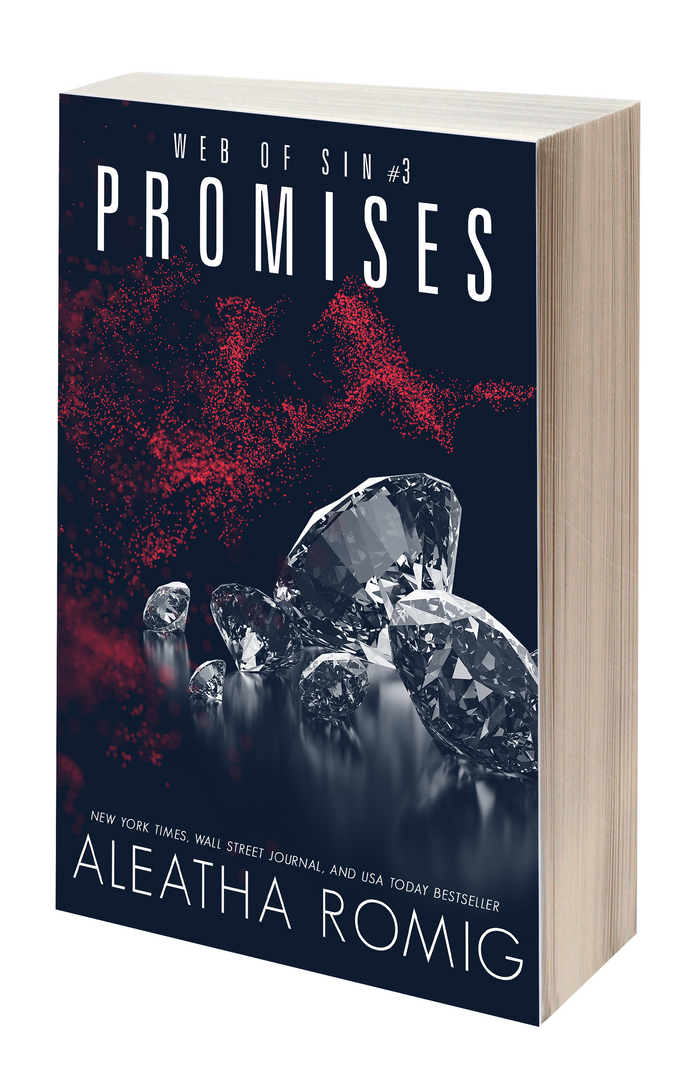PROMISES: A Dark Mafia Romantic Suspense ( book 3 Web of Sin - book 3 Sparrow Webs) Signed Paperback