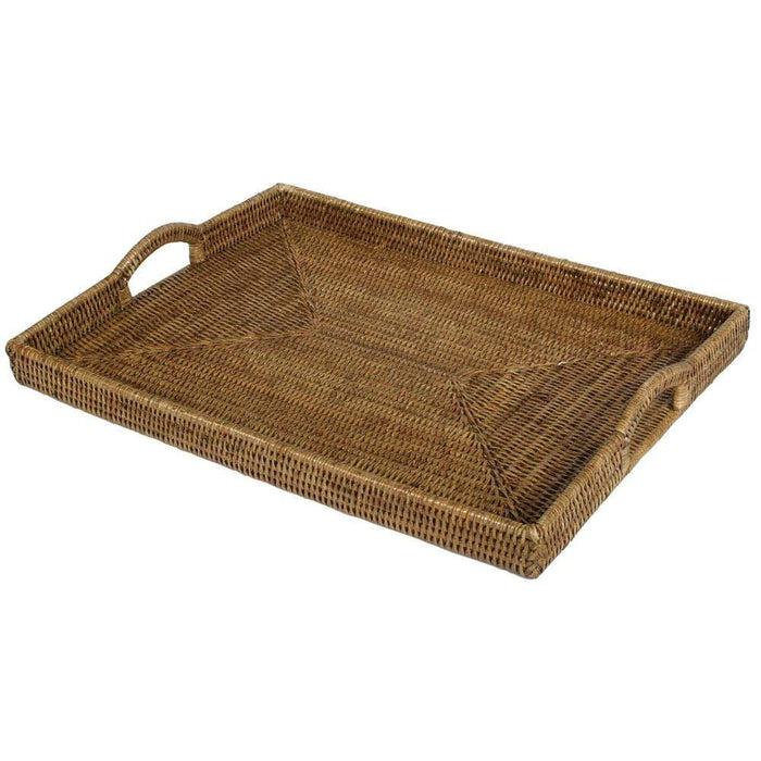 Rattan  Rectangular Tray