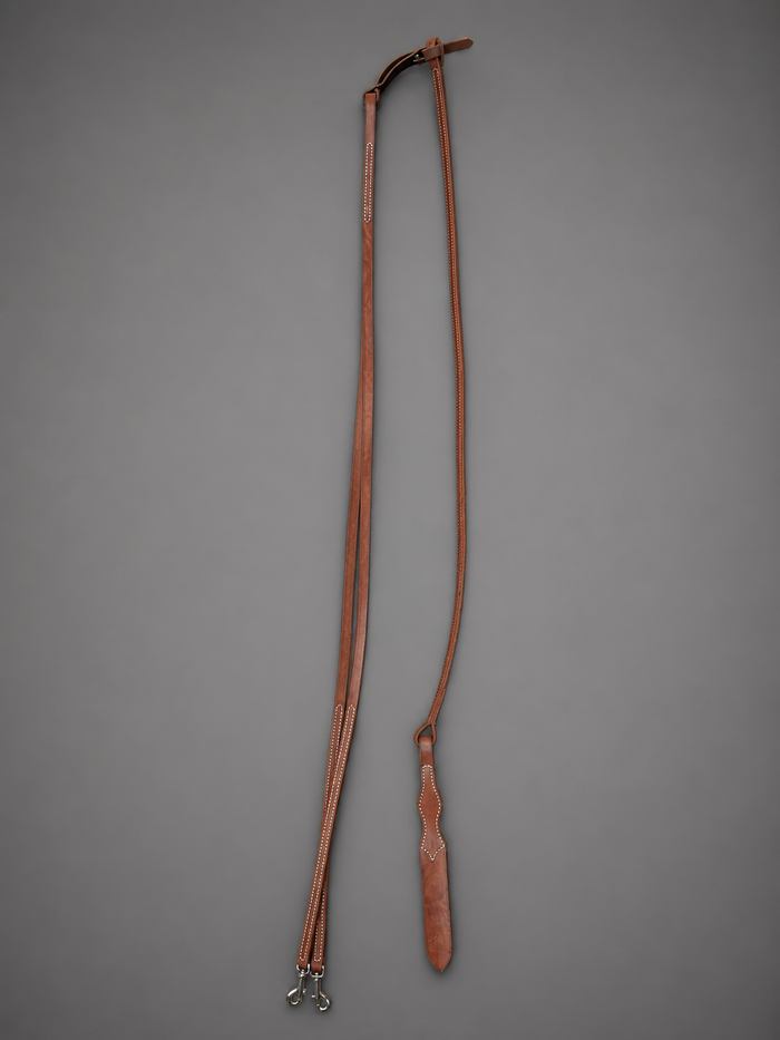 Romal Reins - RR38 - 1/2" Harness Romal Reins with Snap Ends 94”