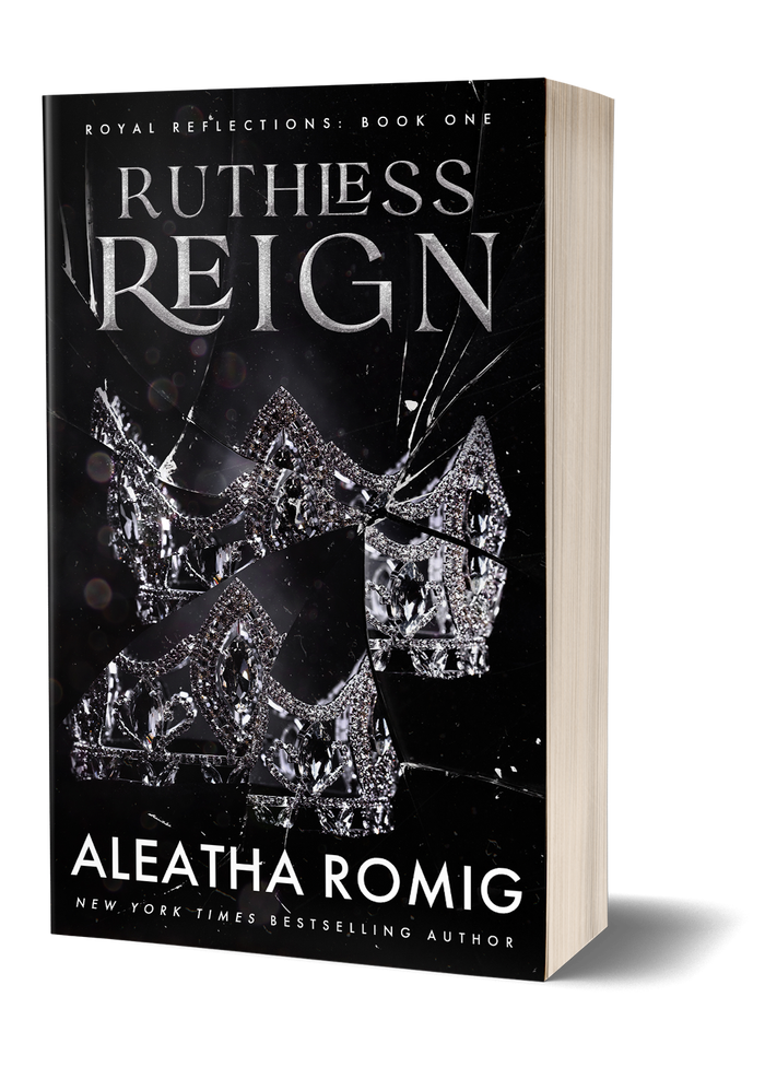 RUTHLESS REIGN (book 1 Royal Reflections) out of print cover paperback