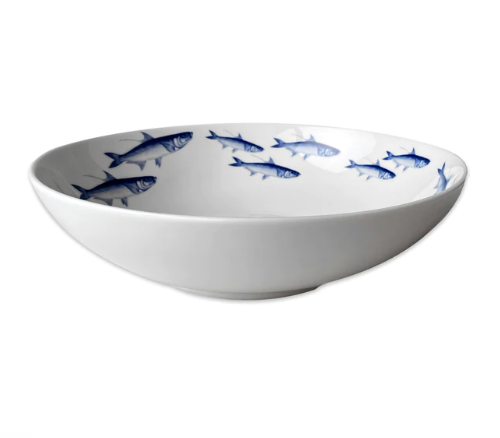 School of Fish Wide Serving Bowl