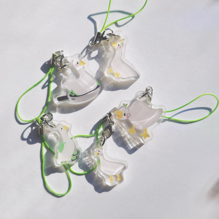 Silly Goose Gashapon Cell Phone Charm/Keychain/Bag Charm (Mystery Draw or Full Set) - Koodle