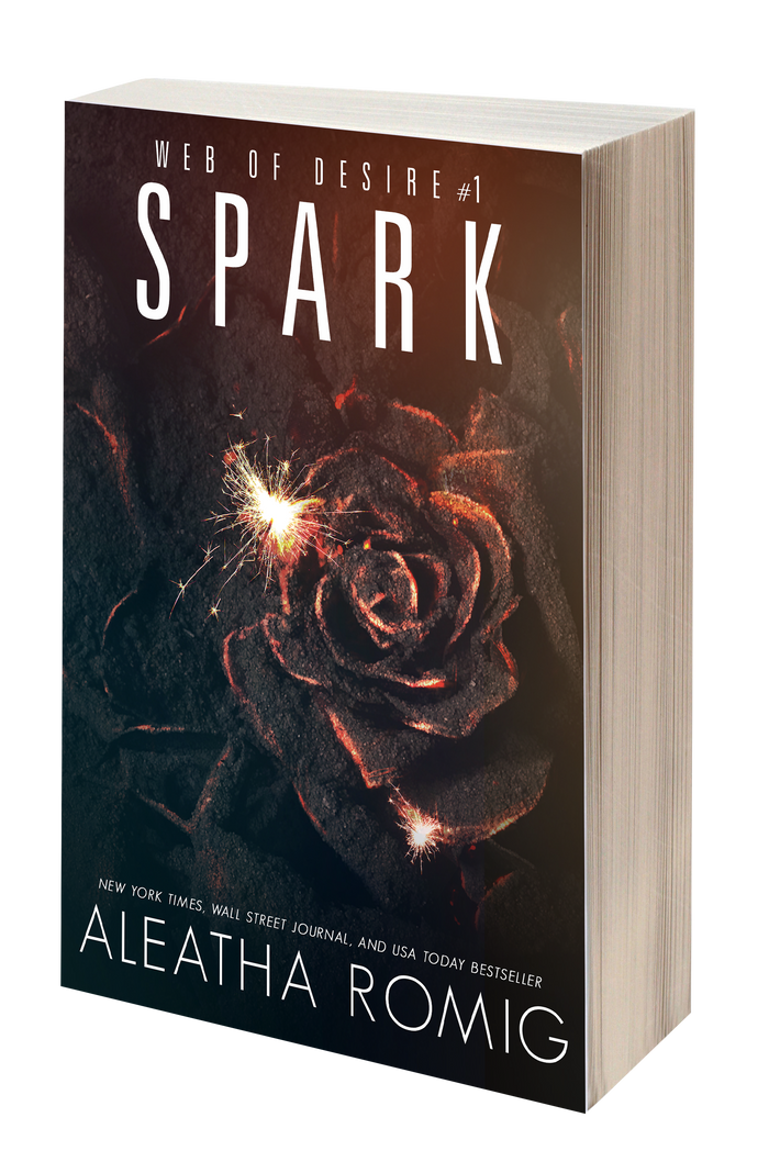 SPARK (book 1 Web of Desire - book 7 Sparrow Webs) Signed paperback