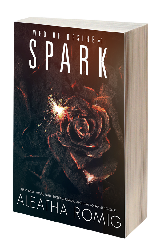 SPARK (book 1 Web of Desire - book 7 Sparrow Webs) Signed paperback