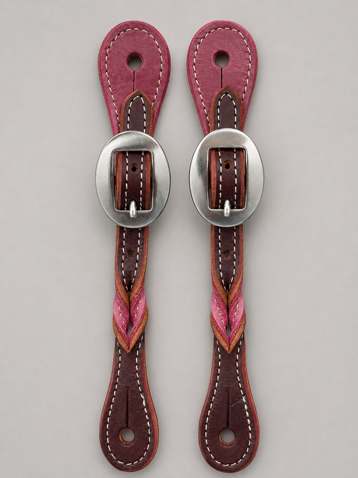 Spur Straps - SPS153 - Pro Choice Ladies Orchid and Burgundy