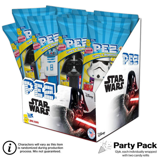 Star Wars PEZ Party Pack (12 pack - each Individually wrapped)