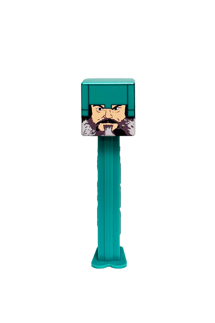 Steve PEZ Dispenser (A Minecraft Movie - Jack Black) PEZ.com Exclusive