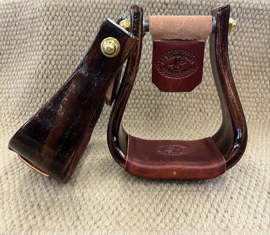 Stirrups - STP58 - 3" Flatbotton Triple Finish
