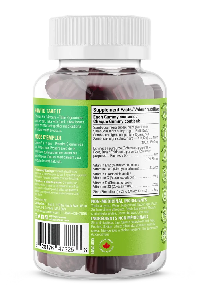 Suku: Kids Super Immunity Gummies