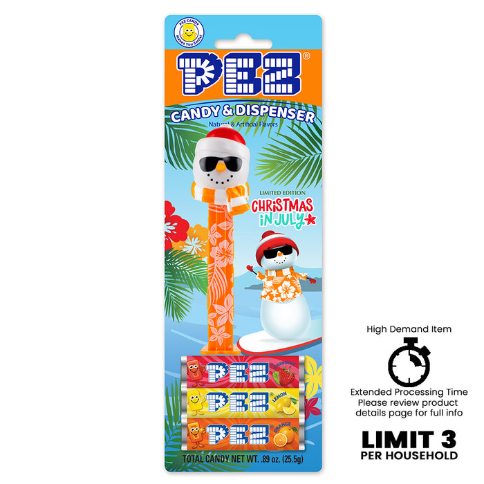 Summer Snowman (PEZ Exclusive - Limit 3)