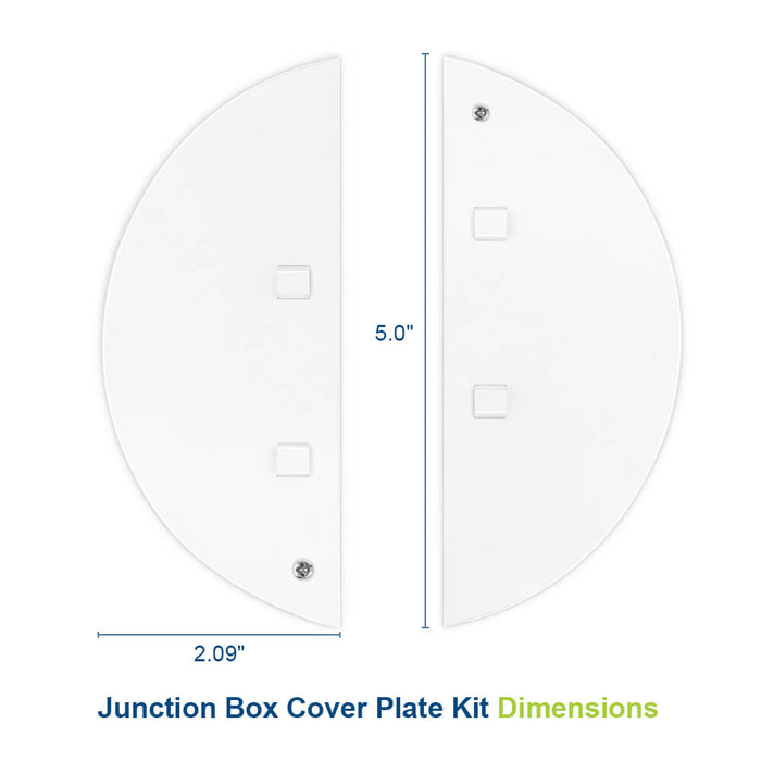 Surface Mount Plate for SL0302 Series LED Strip Light Fixture