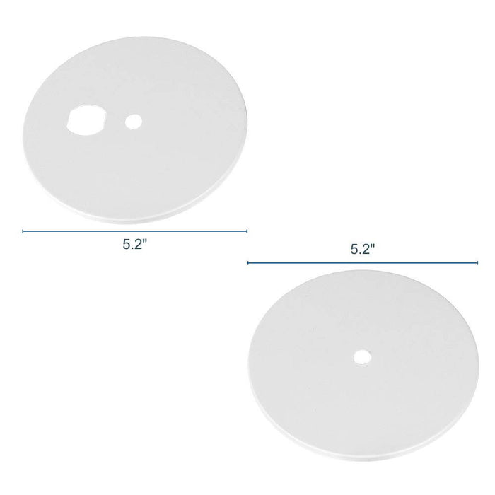 Dimensions of Suspension Mounting Canopy Kit
