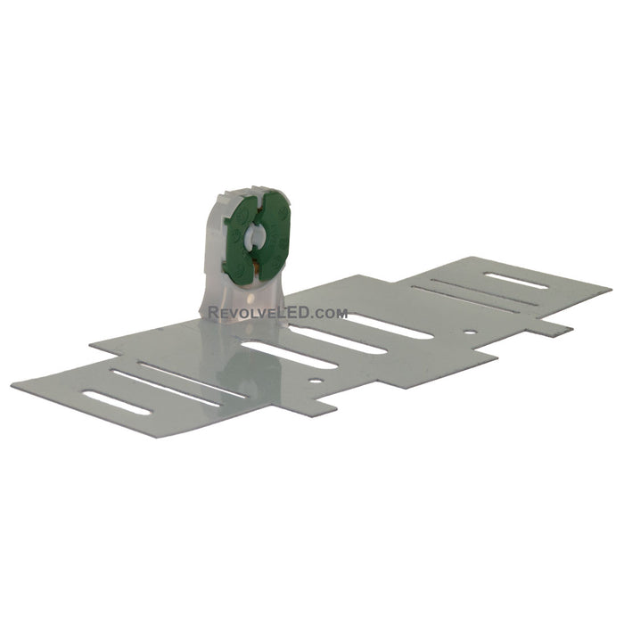 Techbrite LED Retrofit Kit Converts 2 Lamp 8Ft Fluorescent Strip Light Into 4 4ft LED Tubes