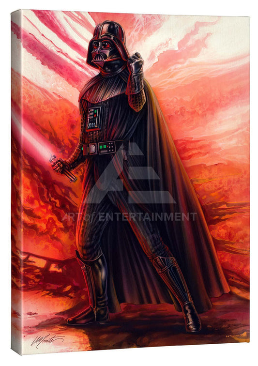 The Sith - 24" x 18" Gallery Wrapped Canvas - Art Of Entertainment