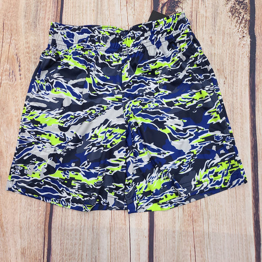 UNDER ARMOUR HYPER CAMO BOOST NAVY/LIME SHORT