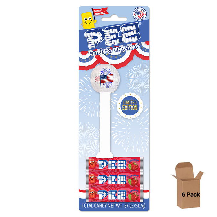 USA Flag (PEZ Exclusive) 6pk Bundle