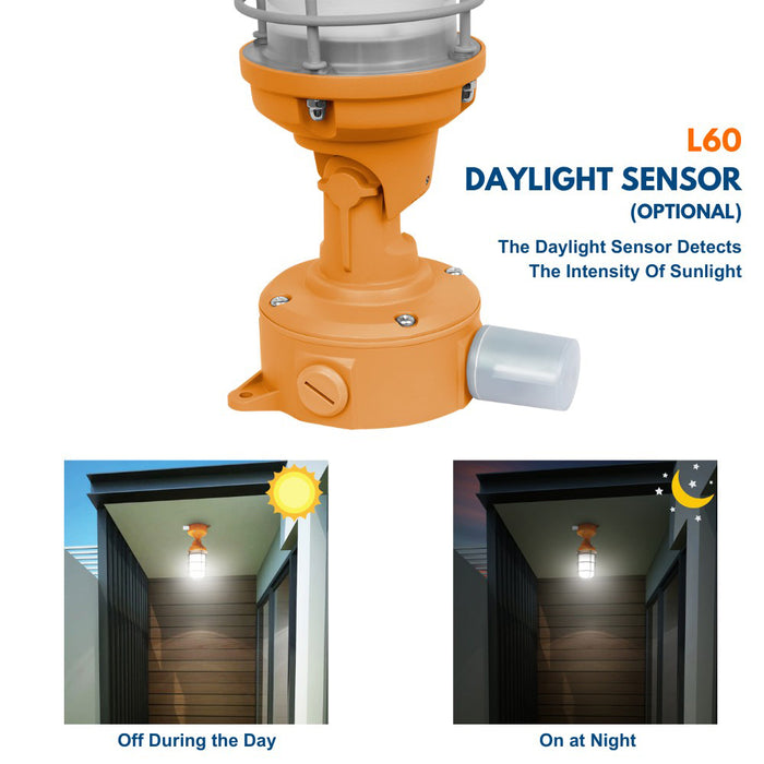 Konlite Vapor Tight LED Light Fixture