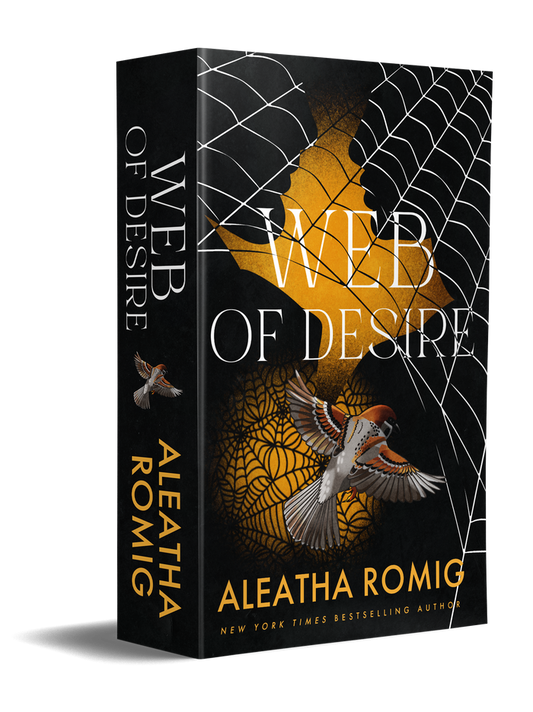 WEB OF DESIRE (books 7 - 9 Sparrow Webs) Special Edition Signed paperback