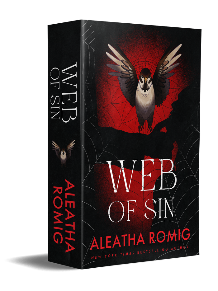 WEB OF SIN (books 1 - 3 Sparrow Webs) Special Edition Signed paperback